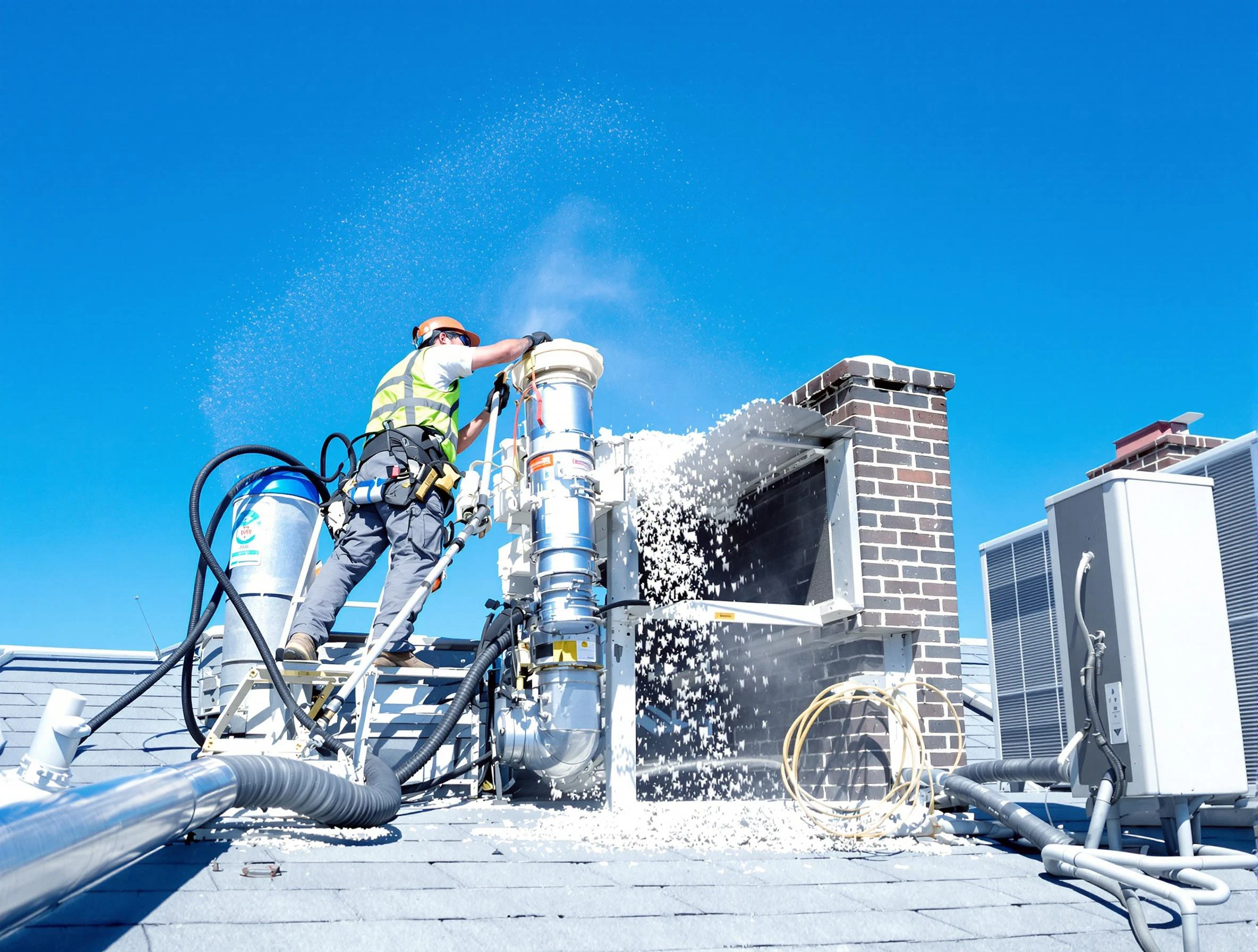 Expert roof dryer vent cleaning by Swissvale Dryer Vent Cleaning in Swissvale